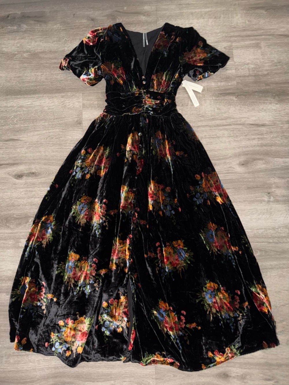 Anthropologie The Katerina Button Front : velvet edition - Picture 7 of 10